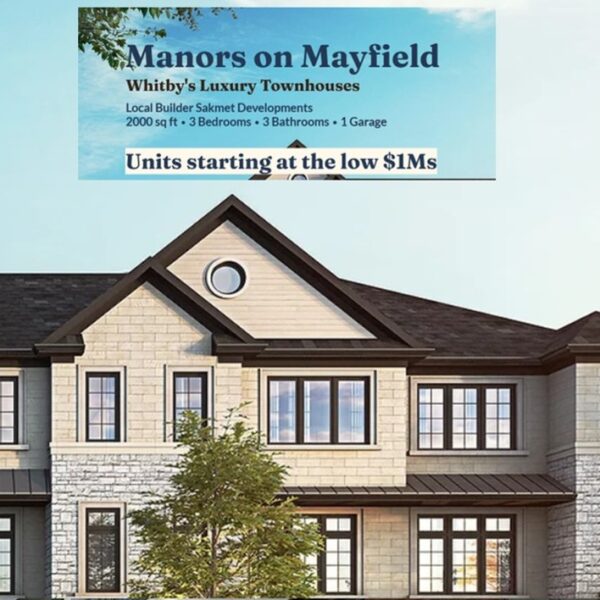 Manors on Mayfield Townhomes In Whitby