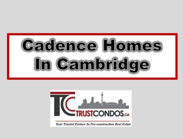 Cadence Homes In Cambridge