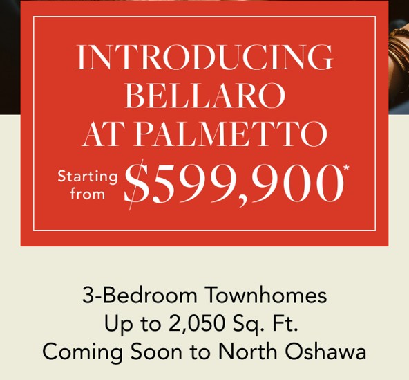 Bellaro Towns Oshawa