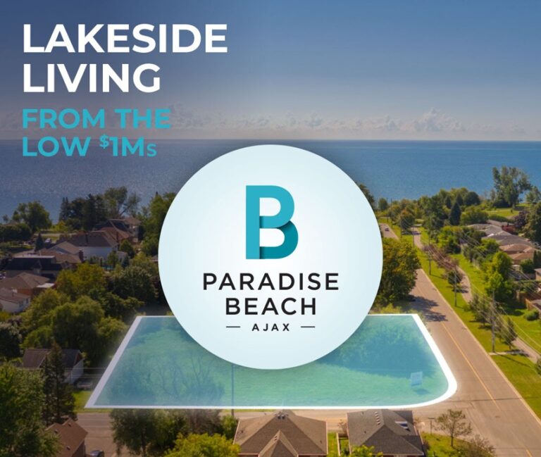Paradise Beach Homes in Ajax