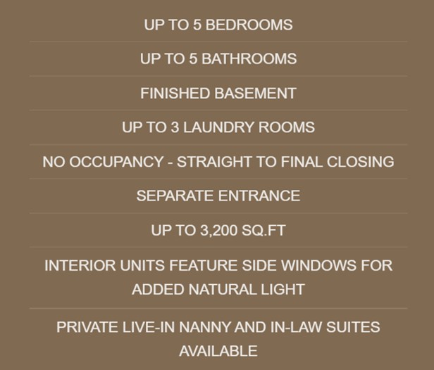 Rosaleen Homes In Richmond Hill