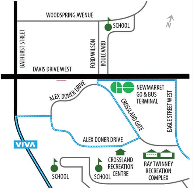 Glenway Homes Location In NewMarket